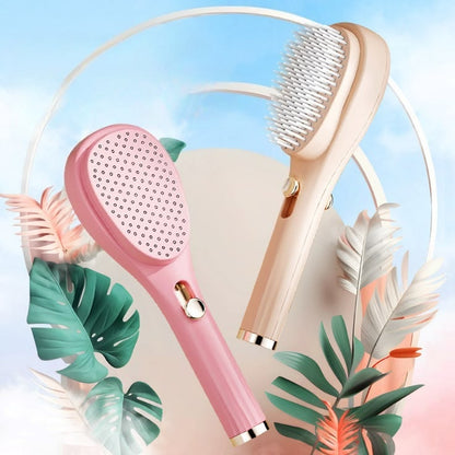 Scalp Massage Comb With Retractable Bristle.