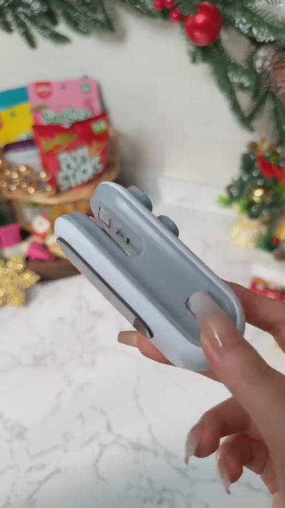 2-in-1 USB Rechargeable Mini Bag Sealer & Cutter
